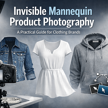 invisible mannequin product photography - a practical guide