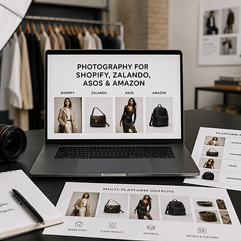 photography fashion brands need for shopify zalando asos and amazon listings