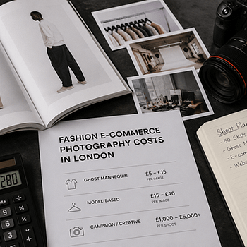 Fashion Photography Costs in London