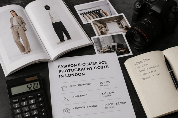 Fashion Photography Costs in London