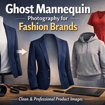 ghost mannequin photography for fashion brands