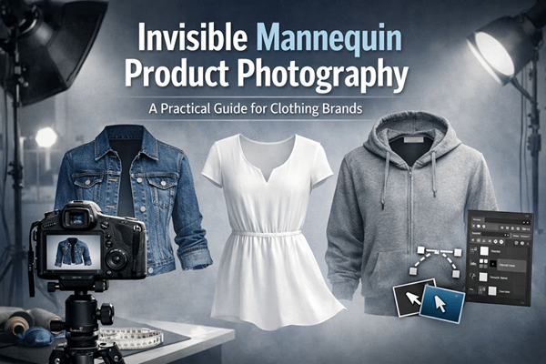 invisible mannequin product photography - a practical guide